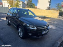 Culoarenegru Utilizat 2015 VW Tiguan Sportline SUV | 12.700 EUR (Super Preț)