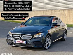 Negru Utilizat 2019 Mercedes E300 AMG line Berlinǎ | 29.990 EUR (Puțin scump)