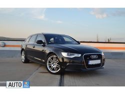 Negru Utilizat 2012 Audi A6 S-Line Break | 23.000 EUR