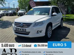 Culoarealb Utilizat 2010 VW Tiguan Sport SUV | 9.499 EUR (Puțin scump)