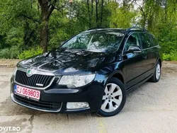 Negru Utilizat 2013 Skoda Superb GreenLine Break | 5.840 EUR (Preț bun)