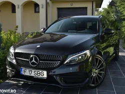 Culoarenegru Utilizat 2016 Mercedes C220 AMG line Break | 15.980 EUR (Puțin scump)