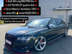 Negru Utilizat 2017 Audi A8L Berlinǎ | 32.990 EUR (Preț OK)