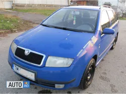 Albastru Utilizat 2001 Skoda Fabia Break | 1.700 EUR (Puțin scump)