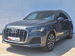 Gri inchis metalic Utilizat 2021 Audi Q7 S-Line SUV | 58.000 EUR