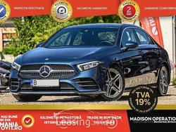 Culoarealbastru Utilizat 2022 Mercedes A200 AMG line Berlinǎ | 30.999 EUR (Preț OK)