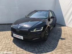 Negru Utilizat 2022 Skoda Octavia SportLine Break | 19.302 EUR (Preț OK)