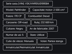 Utilizat 2007 Nissan Pathfinder SUV | 6.000 EUR