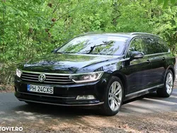Negru Utilizat 2015 VW Passat Highline Break | 10.500 EUR (Scump)
