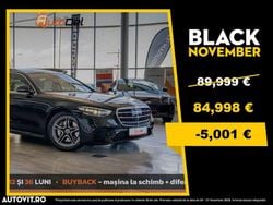 Negru Utilizat 2022 Mercedes S580 Berlinǎ | 84.998 EUR