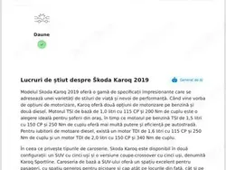 Utilizat 2019 Skoda Karoq SUV | 15.500 EUR (Scump)