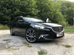 Culoarenegru Utilizat 2016 Mazda 6 Sports-Line Break | 10.250 EUR (Preț bun)