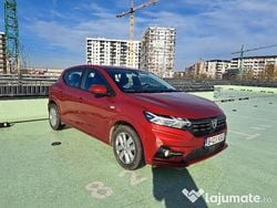 Rosu Utilizat 2022 Dacia Sandero Hatchback | 8.800 EUR (Super Preț)