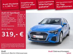 Utilizat 2022 Audi A3 Sportback e-tron S-Line Berlinǎ | 29.269 EUR