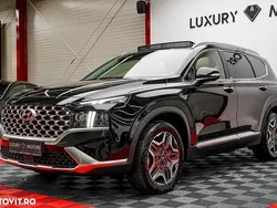 Negru Utilizat 2021 Hyundai Santa Fe SUV | 37.900 EUR (Puțin scump)