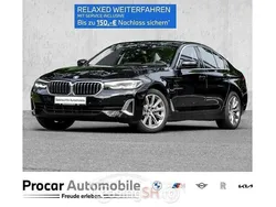 Negru Utilizat 2022 BMW 530e Luxury Line Berlinǎ | 42.568 EUR (Puțin scump)