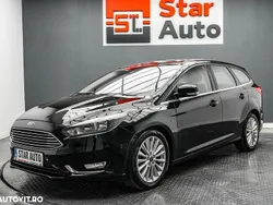 Culoarenegru Utilizat 2016 Ford Focus Titanium Break | 6.990 EUR (Preț bun)