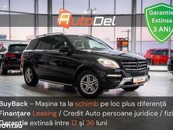 Culoarenegru Utilizat 2014 Mercedes ML250 SUV | 18.811 EUR (Preț OK)