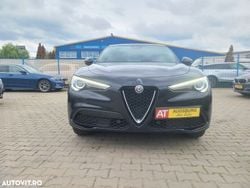 Negru Utilizat 2021 Alfa Romeo Stelvio Super SUV | 25.410 EUR (Preț OK)