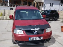 Rosu Utilizat 2007 VW Caddy Life Monovolum | 3.700 EUR (Preț bun)