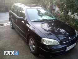 Negru Utilizat 2002 Opel Astra Break | 2.000 EUR (Scump)