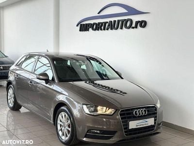 Second-hand Audi A3 Sportback Attraction 105 CP (77 kW) 2013 Culoaremaro Hatchback