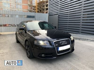 Second-hand Audi A3 S-Line 215 CP (158 kW) 2008 Negru Coupe