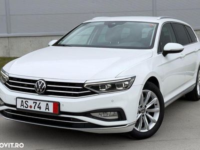 Second-hand VW Passat Elegance 200 CP (147 kW) 2021 Culoarealb Break