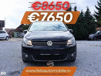 Second-hand VW Touran Comfortline 140 CP (102 kW) 2014 Culoarenegru Monovolum