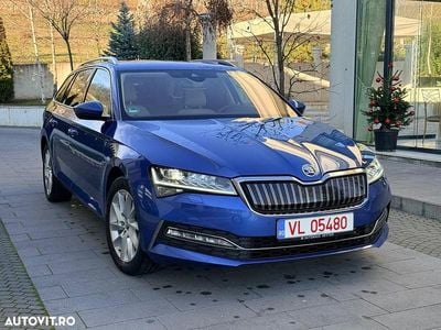 Culoarealbastru Utilizat 2021 Skoda Superb Style Break | 16.999 EUR (Preț bun)