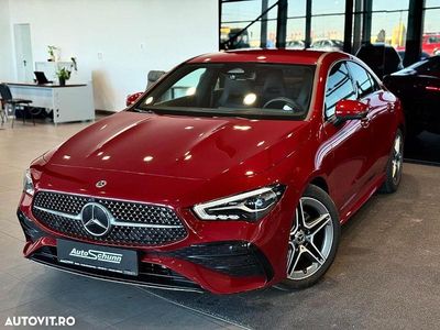 Second-hand Mercedes CLA200 Advanced Plus 163 CP (119 kW) 2024 Culoarerosu Coupe