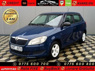 Second-hand Skoda Fabia Active 70 CP (51 kW) 2013 Culoarealbastru Hatchback