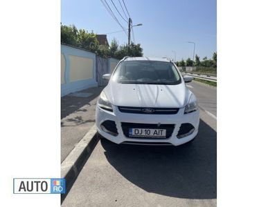 Second-hand Ford Kuga 140 CP (102 kW) 2014 Alb SUV