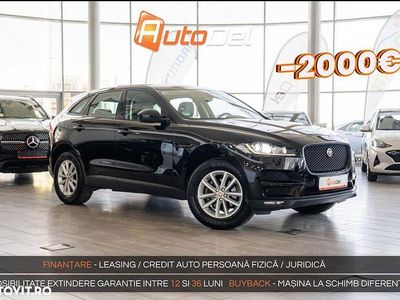 Negru Utilizat 2016 Jaguar F-Pace Portfolio SUV | 14.999 EUR (Preț OK)