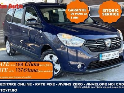 Second-hand Dacia Lodgy Lauréate 102 CP (75 kW) 2019 Culoarealbastru Monovolum