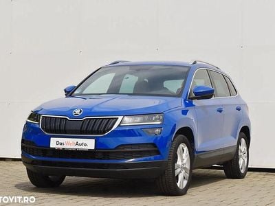 Albastru mediu normal Utilizat 2019 Skoda Karoq Style SUV | 21.450 EUR (Preț OK)
