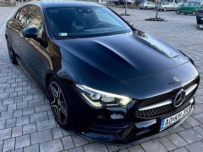Second-hand Mercedes CLA200 AMG line 163 CP (119 kW) 2020 Culoarenegru Coupe