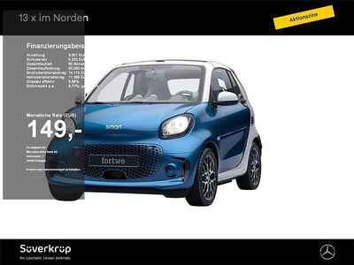 Second-hand Smart ForTwo Electric Drive Prime 60 kW (82 CP) 2021 Cabrio