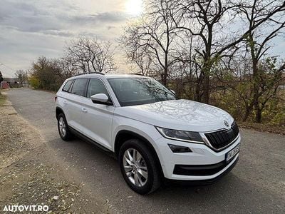 Second-hand Skoda Kodiaq Style 150 CP (110 kW) 2019 Culoarealb SUV