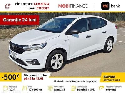 Second-hand Dacia Logan Essentiel 100 CP (73 kW) 2022 Culoarealb Berlinǎ