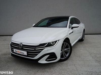 Second-hand VW Arteon R-line 200 CP (147 kW) 2021 Culoarealb Berlinǎ