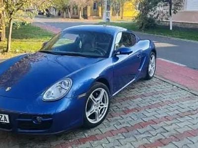 Second-hand Porsche Cayman 176 CP (129 kW) 2008 Albastru Coupe