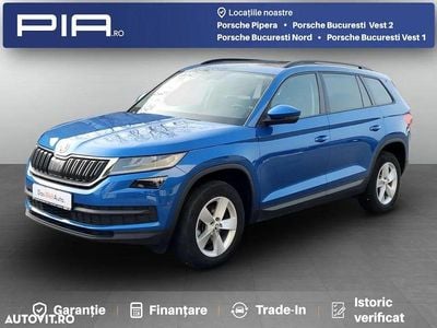 Albastru mediu normal Utilizat 2019 Skoda Kodiaq Ambition SUV | 18.950 EUR (Super Preț)