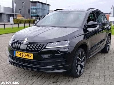 Culoarenegru Utilizat 2022 Skoda Karoq SportLine SUV | 22.470 EUR (Puțin scump)