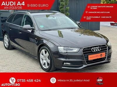 Second-hand Audi A4 Attraction 136 CP (100 kW) 2013 Culoarenegru Break