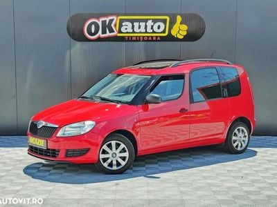 Second-hand Skoda Roomster 70 CP (51 kW) 2013 Culoarerosu Monovolum