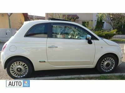 Second-hand Fiat 500 68 CP (50 kW) 2008 Alb Hatchback