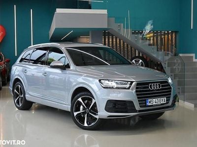 Second-hand Audi Q7 S-Line 286 CP (210 kW) 2018 Culoareargint SUV