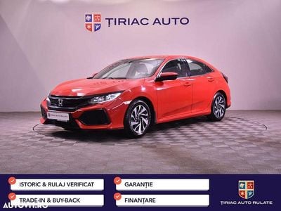 Second-hand Honda Civic 129 CP (94 kW) 2017 Culoarerosu Hatchback