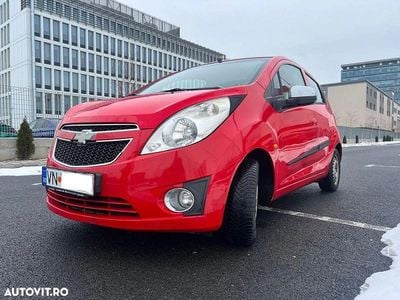 Second-hand Chevrolet Spark LS 68 CP (50 kW) 2010 Culoarerosu Hatchback